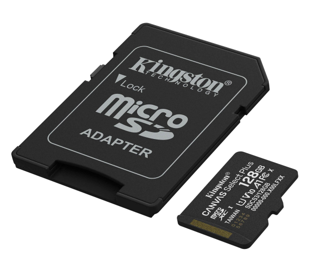 Kingston 128GB microSDXC Canvas Select Plus Gen3 - 1347357 - zdjęcie 3